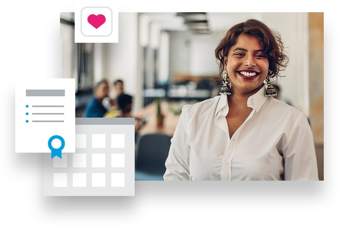 NCT About-HERO with Woman Smiling